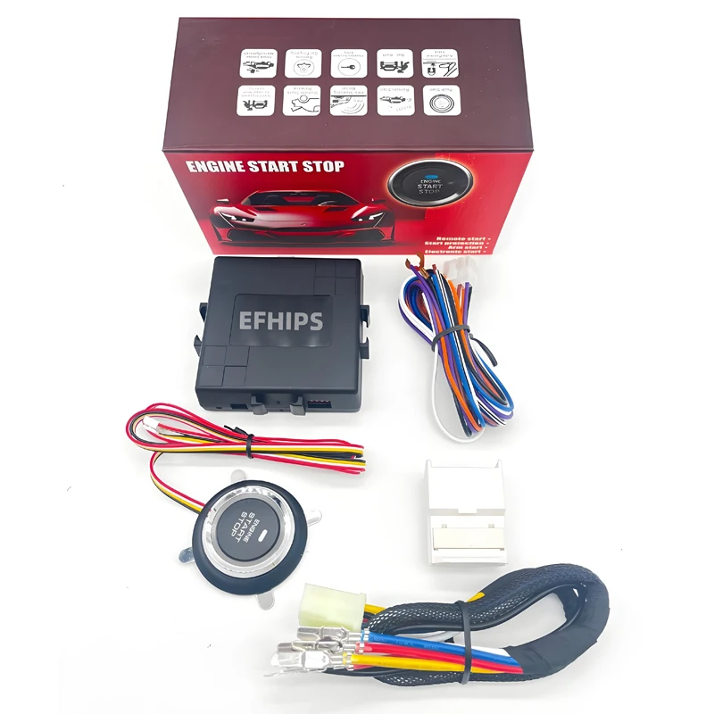 

2025 [Car Model] Dedicated Keyless Push-to-Start System Kit with Anti-Theft & OBDII Programmable ‌