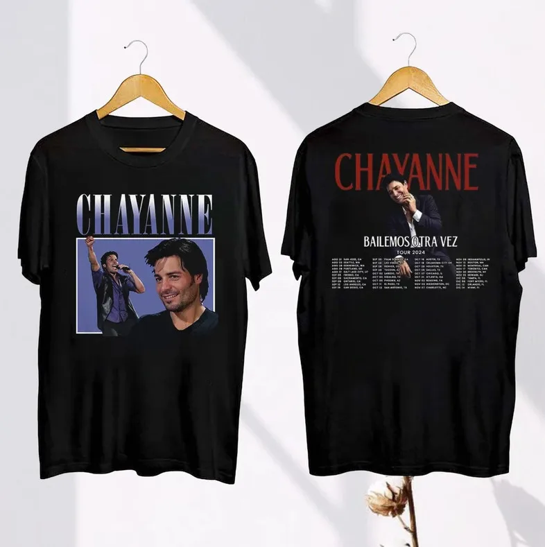 Graphic Chayanne Bailemos Otra Vez Tour 2024 T-Shirt