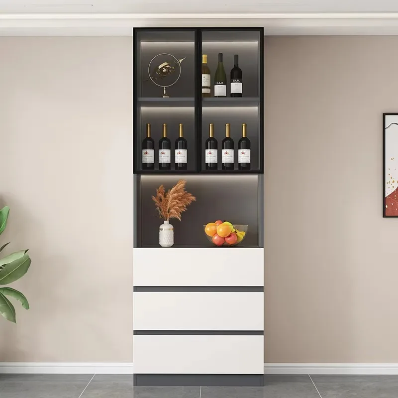 

Custom Beer Bottle Wine Cabinet Double Sided Home Display Wine Bottle Rack