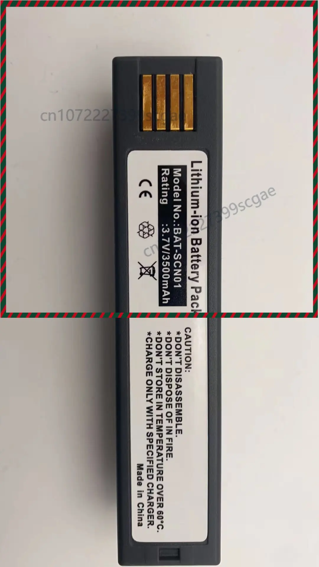 New BAT-SCN01 Replacement Battery for Honeywell 1902G 1452G 1911G SR1202 Wireless Barcode Scanner Spare Part