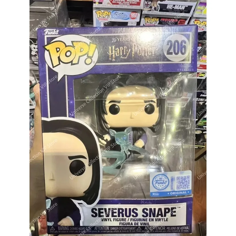 Official Funko Pop Harry Potter Patronus Series Harry Snape Dumbledore Collectible Vinyl Figure Desktop Decor Collection Gift