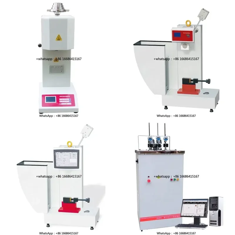 XNR-400B LCD Large Screen Display Melt Flow Indexer Melt Flow Rate Meter For Lower Fusion Temperature Plastics