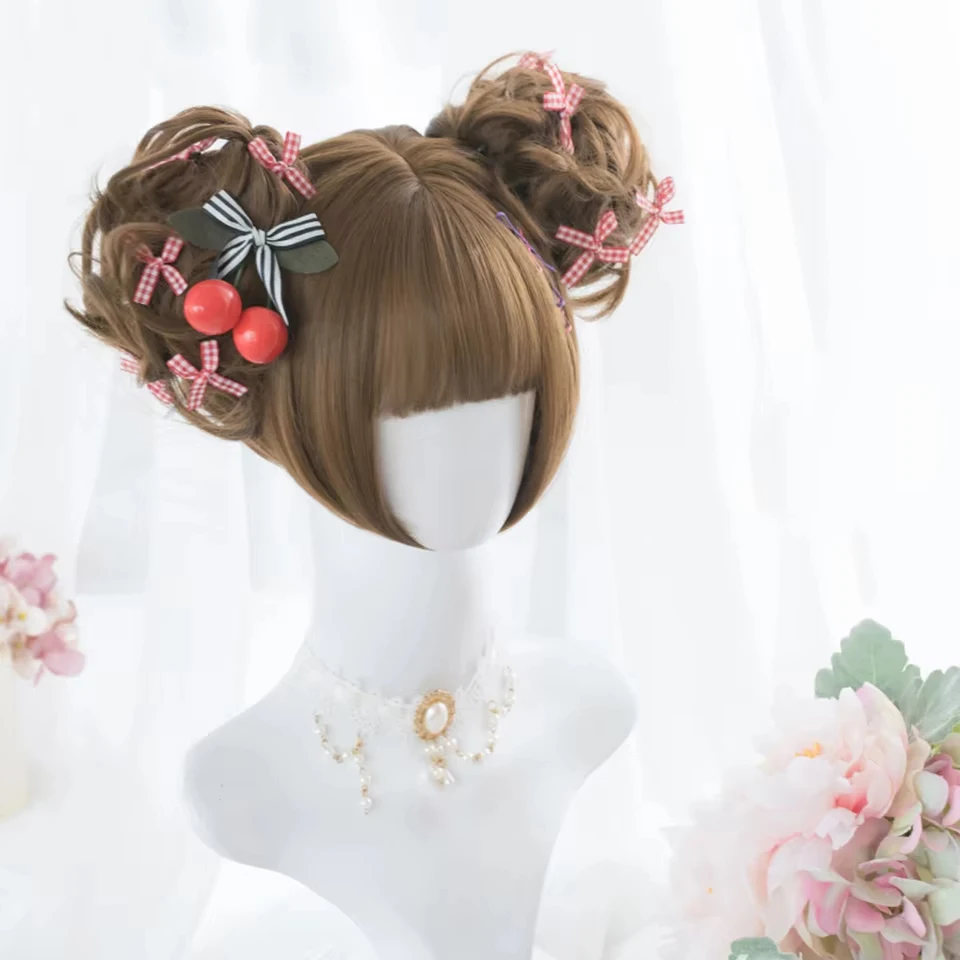 شعر مستعار صناعي طويل أشقر من OLACARE للنساء مموج مع ألياف مقاومة للحرارة #4