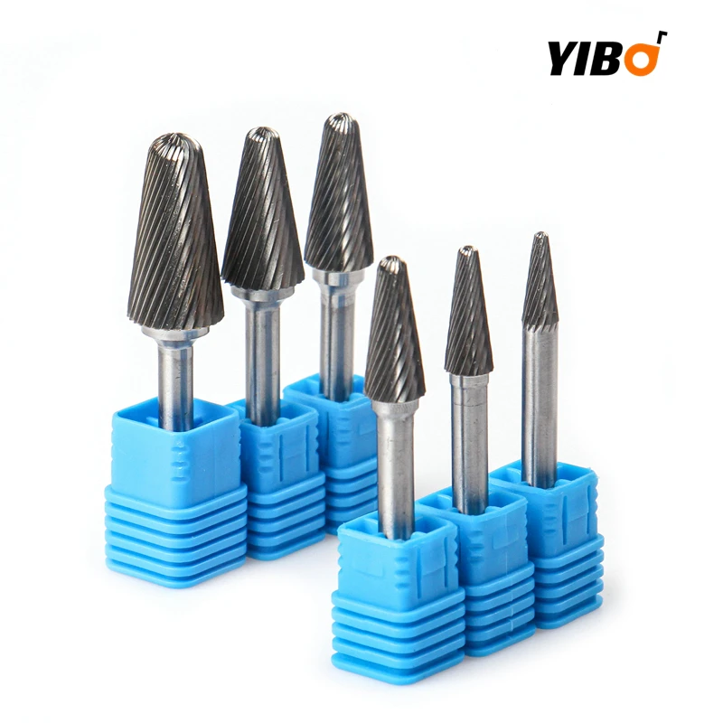 Drill Milling Carving Bit L Type Head Tungsten Carbide Alloy Rotary File Tool Point Burr Die Grinder Abrasive Tool