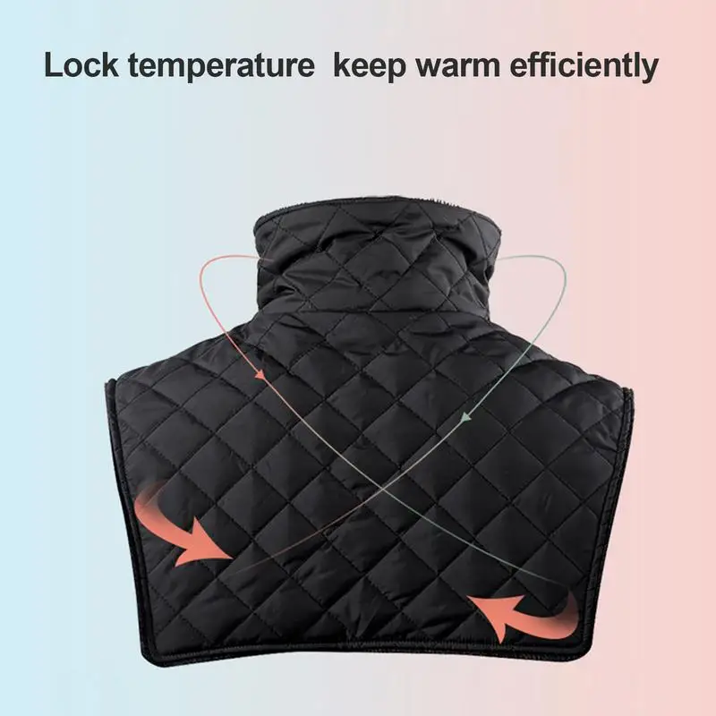 Waterproof Winter Warm Scarf Neck Wrap Bib Windproof Thermal Hood Neck Warmer Scarves For Winter Sports Motocycle Riding Scarf