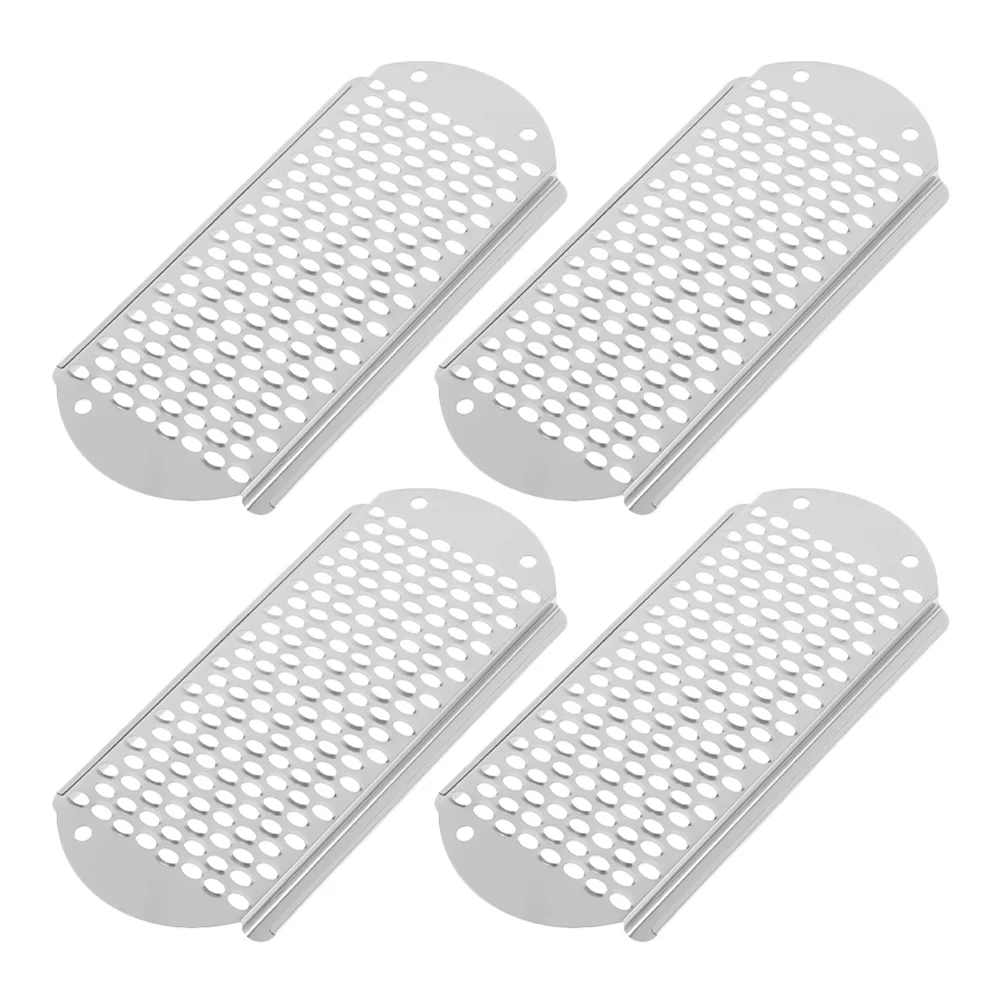 

4 Pcs Grater Pumice Stone Hard Skin Remover for Feet Foot Rasp Stainless Steel File Dead