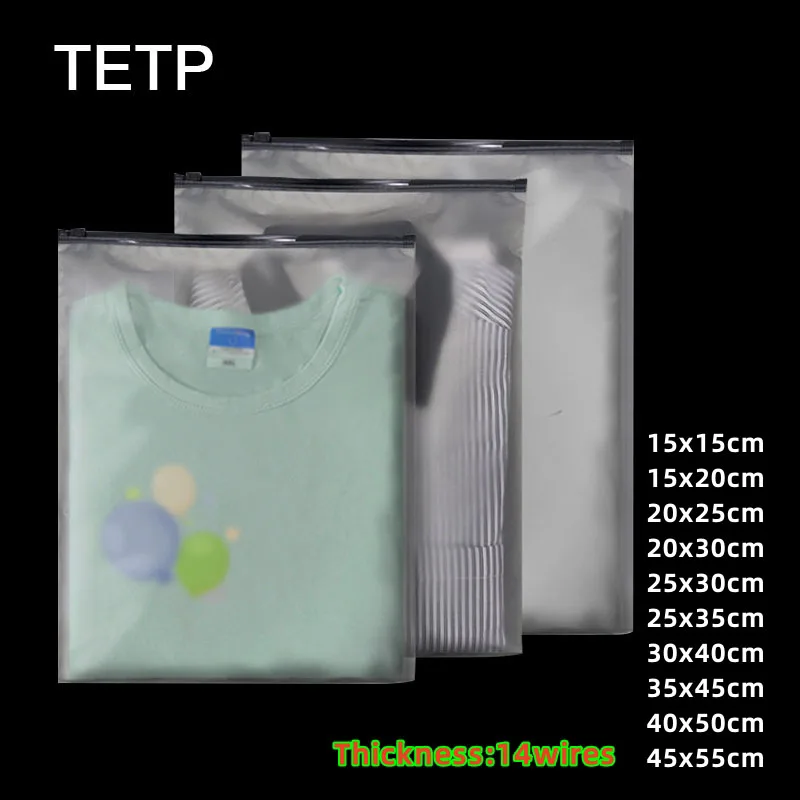 

TETP Gray Zipper Bag With Black Zip Home For T-shirt Dress Schoolbag Pillow Dustproof Storage Travel Protable Cosmetic Packaging