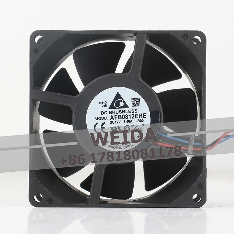 Original Delta AFB0812EHE-R00 DC12V 1.40A 8038 8CM Violent Fan