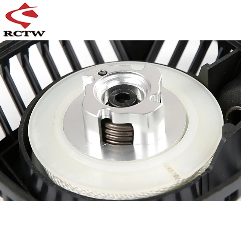 1/5 Rofun Chi Tiết Động Cơ Dễ Dàng Kéo Khởi Động Với CNC Turbine Cho HPI Rovan Baja 5B 5T 5SC Losi 5ive T FG Rc Xe Tải Xe Tải Nâng Cấp Phần