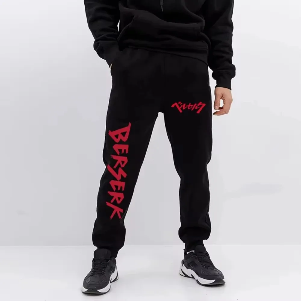 

Anime Berserk Printed Couple Style Casual Pants Autumn and Winter Running Pants Gym Fitness Training Jogging Pants S-3XL