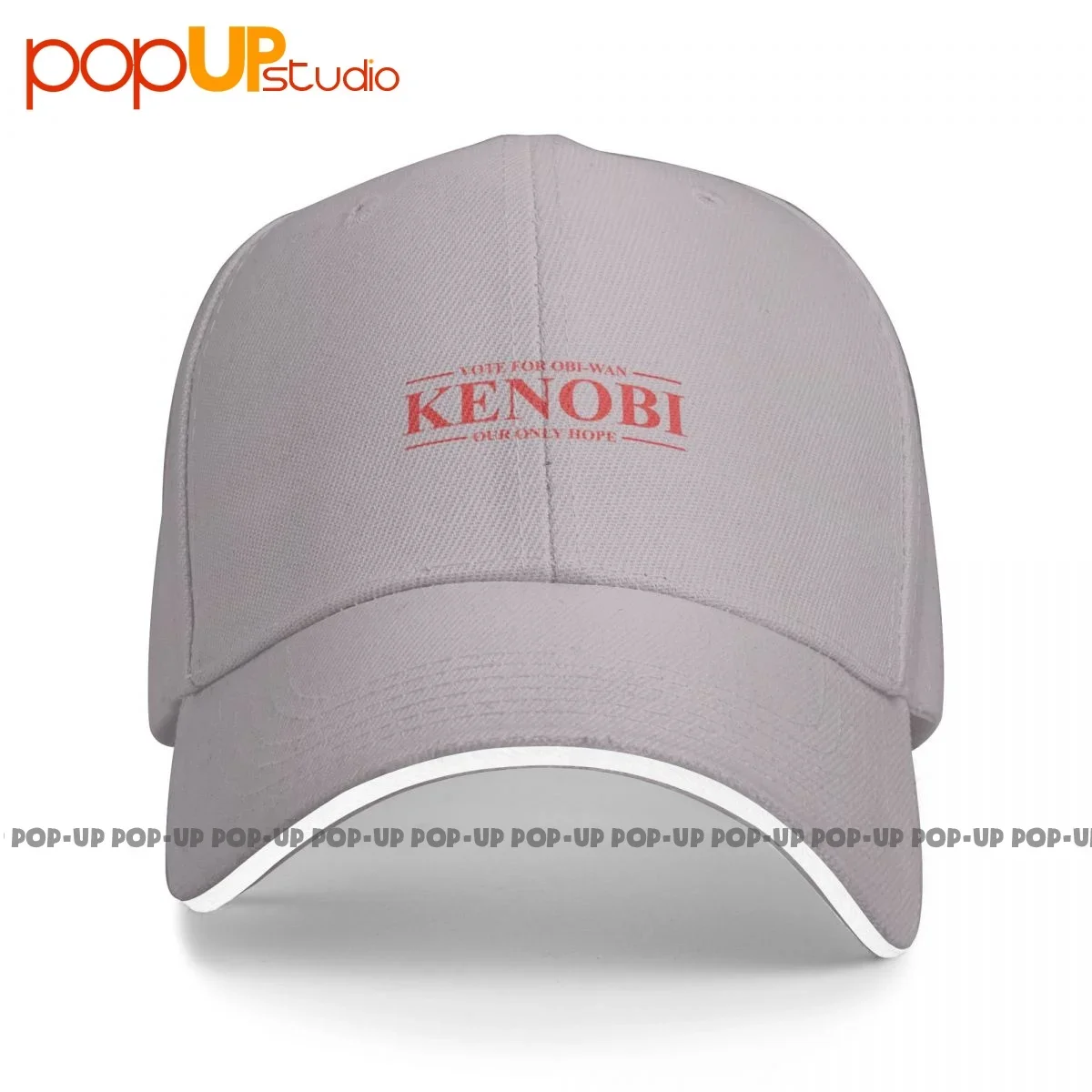 Vota per Obi Wan Kenobi Sandwich Cap Trucker Hat