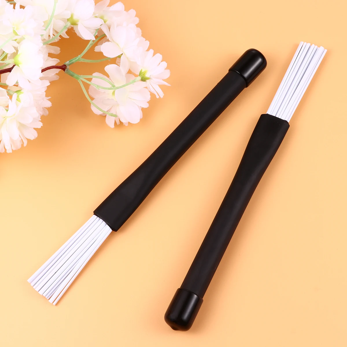 

Telescopic Nylon Drum Brush High Quality Jazz Wide Application sticks