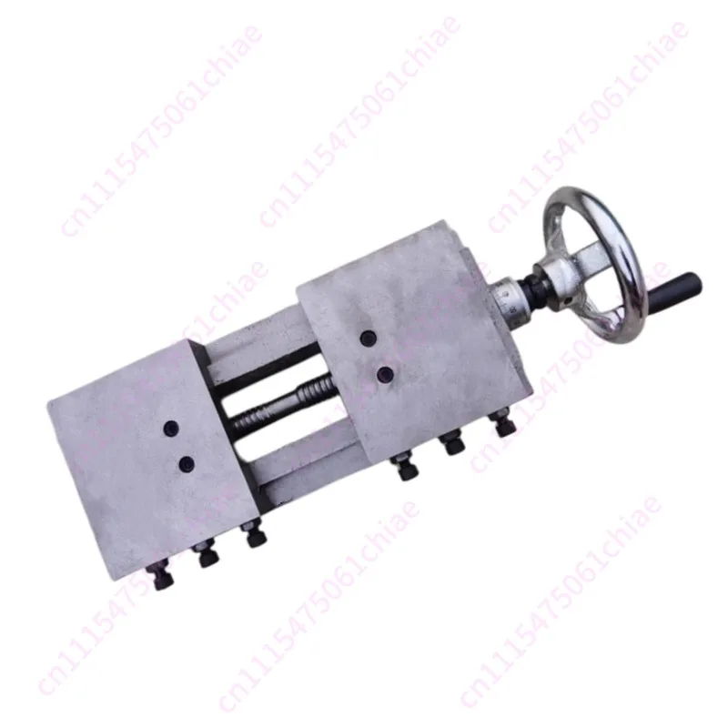 Large size two-way synchronous dovetail groove drag plate slide table mobile platform table double slide rail opening