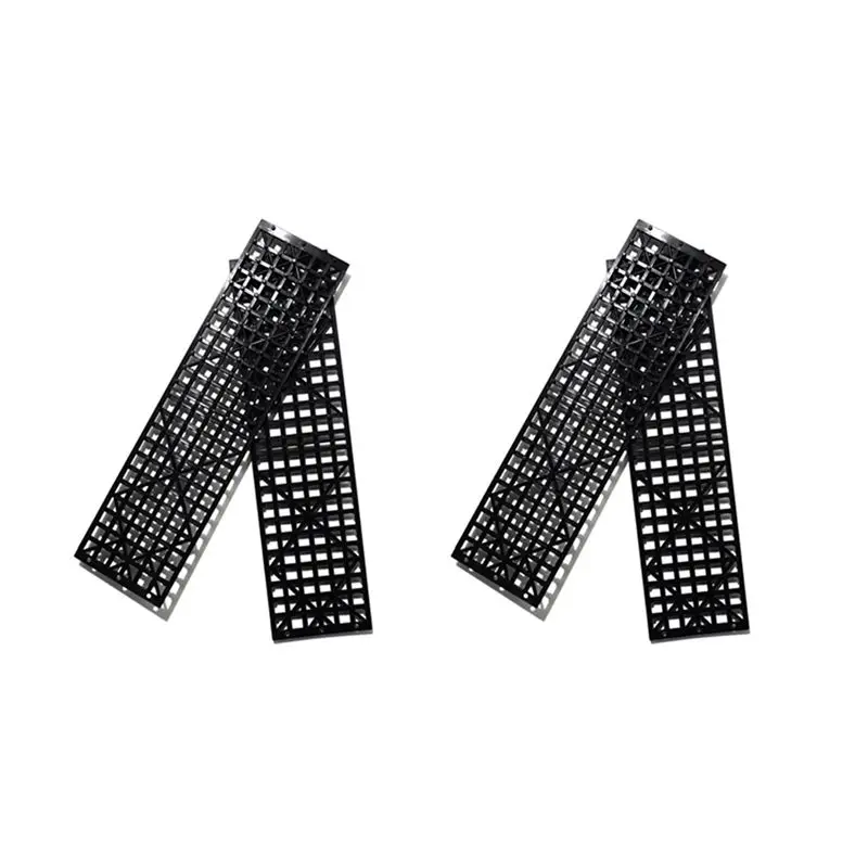 

AU28-4Pcs Car Snow Mud Off Plate Tire Traction Foldable Skid Plate Nonslip Mat Sand Snow Chain Wheel Anti Skid Snowboarding