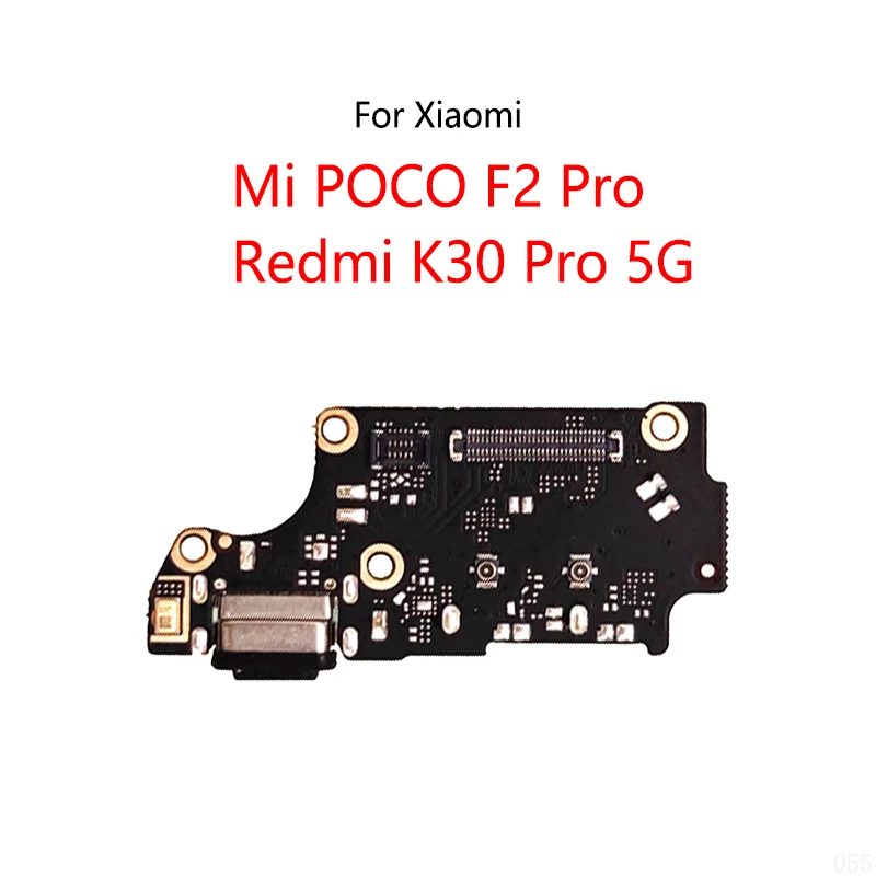 USB Charging Dock Port Socket Jack Plug Connector Charge Board Flex Cable For Xiaomi Redmi K30 Pro 5G / Mi POCO F2 Pro