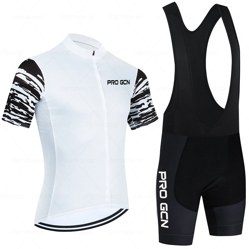 

2023 PRO GCN Team Bicycle Clothing Men New Road Bike Wear Racing Clothes Breathable Cycling Jersey Set Ropa Ciclismo Maillot