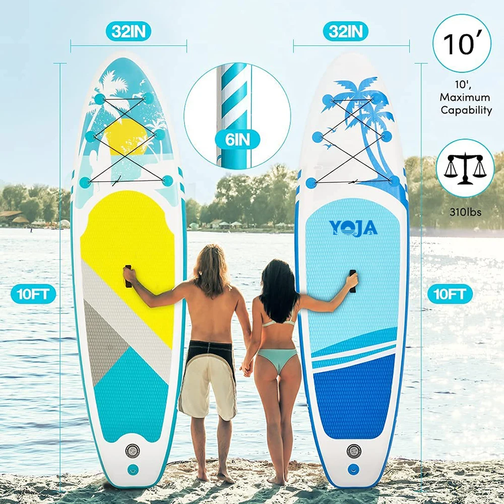 Tablas de Paddle inflables de seguridad Sup, incluyen tabla de Surf, nuevo equipo deportivo, tablas de Surf de remo inflables