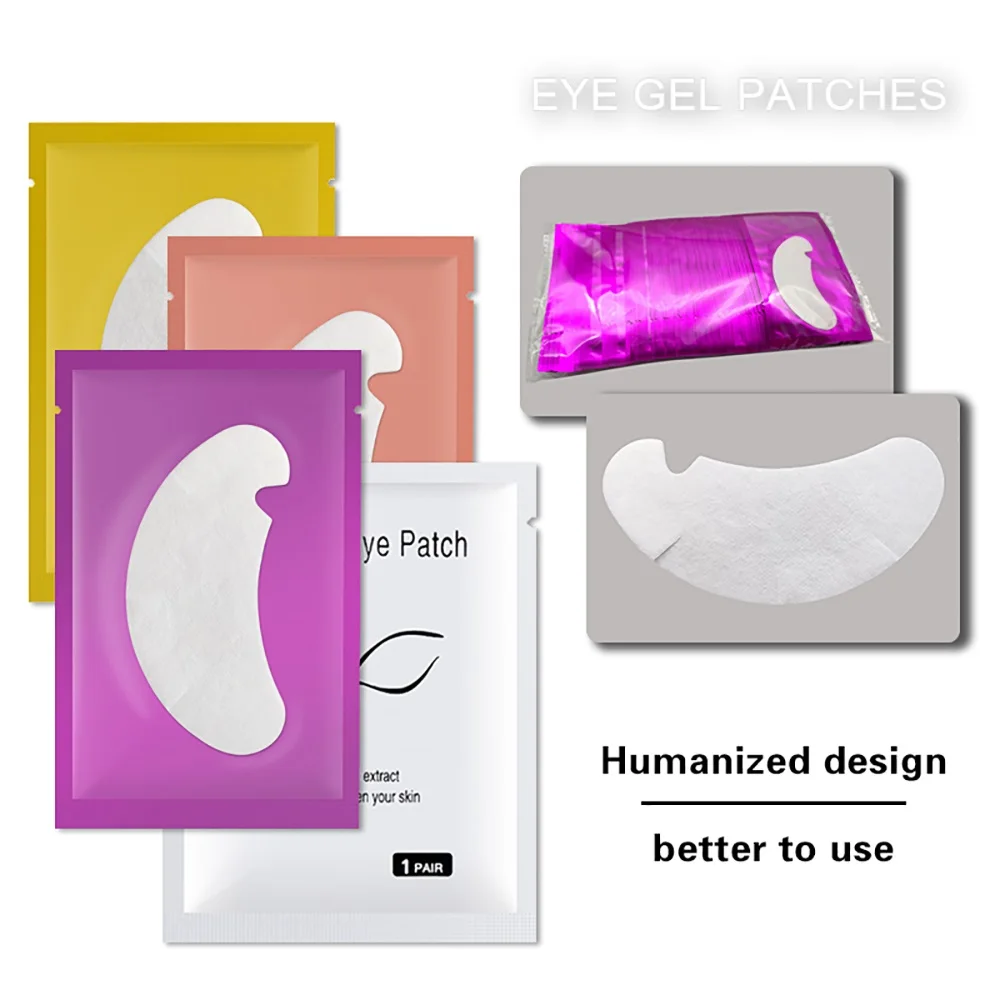 New 500pair Eyelash Extension Patch U-shaped Grafted Eyelash Extension Paper Patches Under Eye Pads Eye Paper Patch Eye Stickers