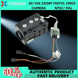 Foxeer 30x Zoom / 10x Zoom 700TVL CMOS Camera PWM Controll AHD/CVI/CVBS for RC Multirotor Airplane Fixed-Wing DIY Parts