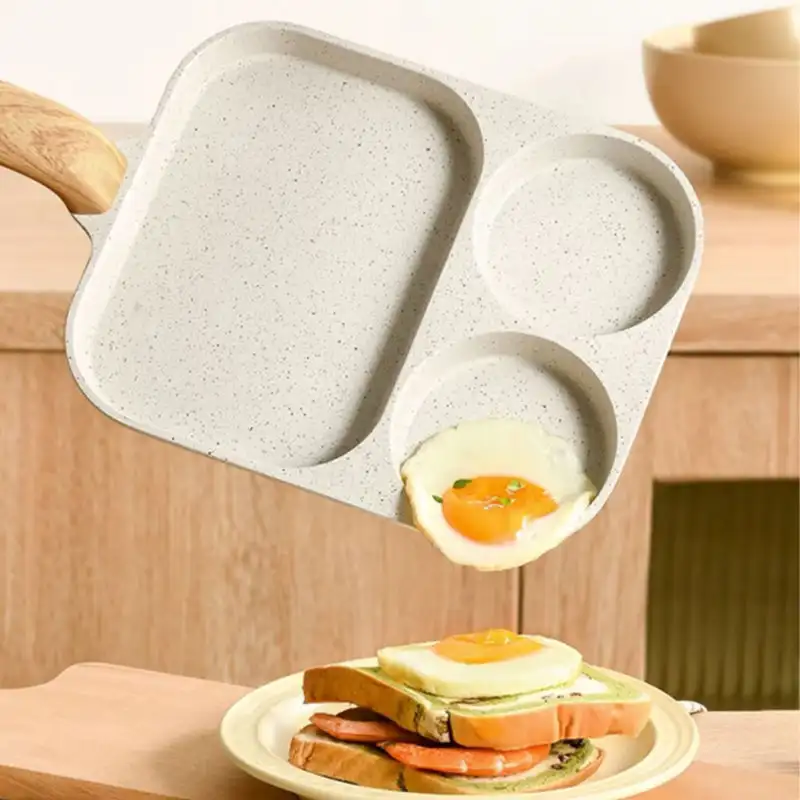 

3-In-1 Split Non-Stick Pan Breakfast Frying Pan