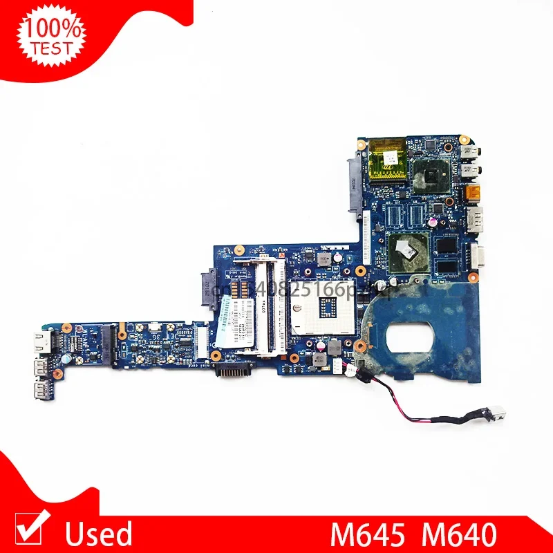 Used For TOSHIBA Satellite M645 M640 Laptop Motherboard K000104120 NBQAA LA-6072P MAIN BOARD HM55 DDR3