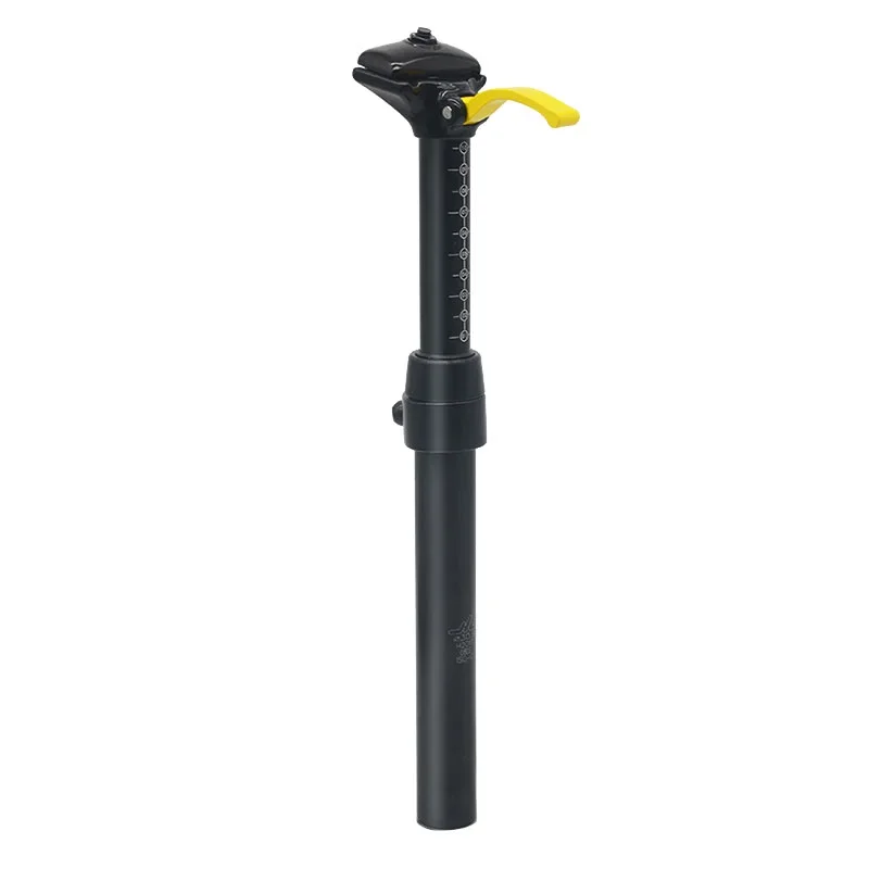 

MTB Seatpost dropper 100mm travel 30.9/31.6mm*375mm Hand Remote control Mountain Downhill Bike Height Adjustable Seatpost Tube