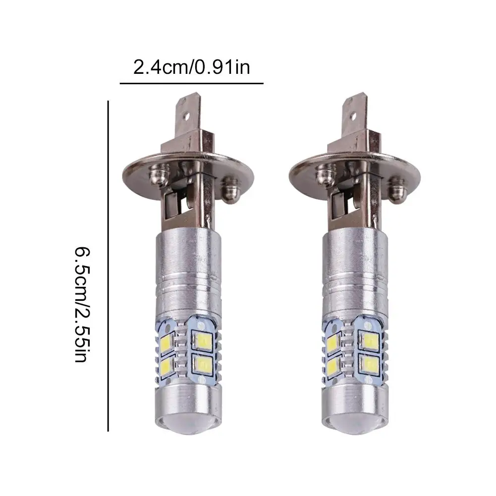 For Car Fog Lamp Assembly for H3 50W 3030 Truck Car Front Bumper Fog Light 8H1 10smd 2835 led