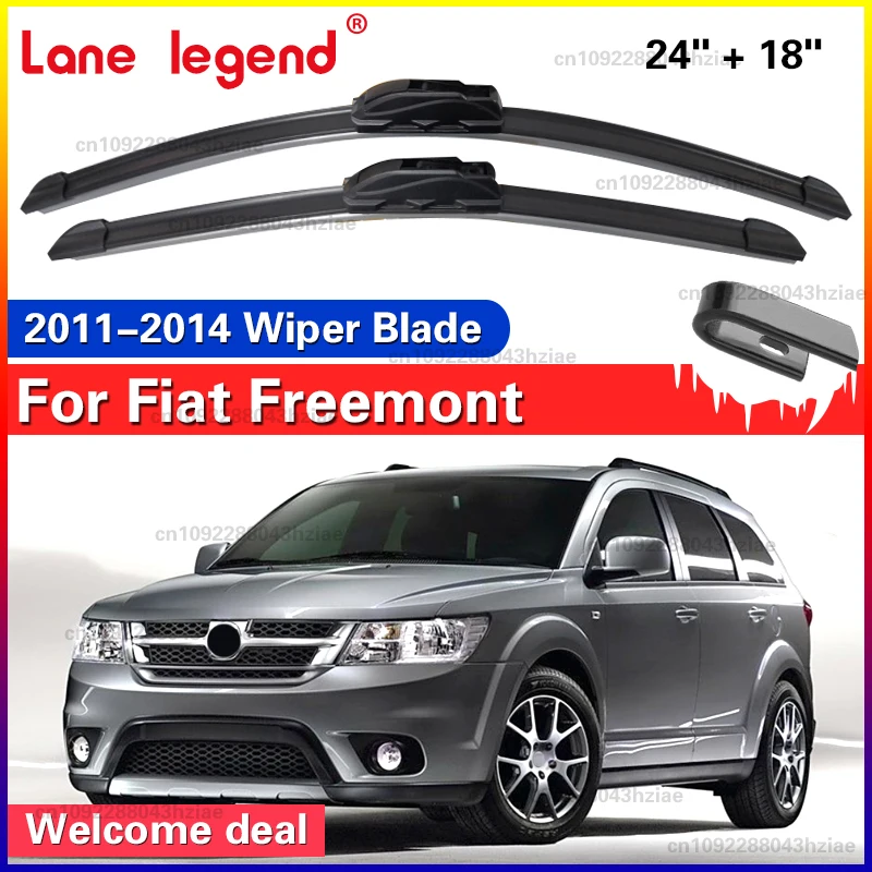 

2 шт. для Fiat Freemont 2011-2014 2012 2013 24 "+ 18" передние щетки стеклоочистителя лобовое стекло резак аксессуары