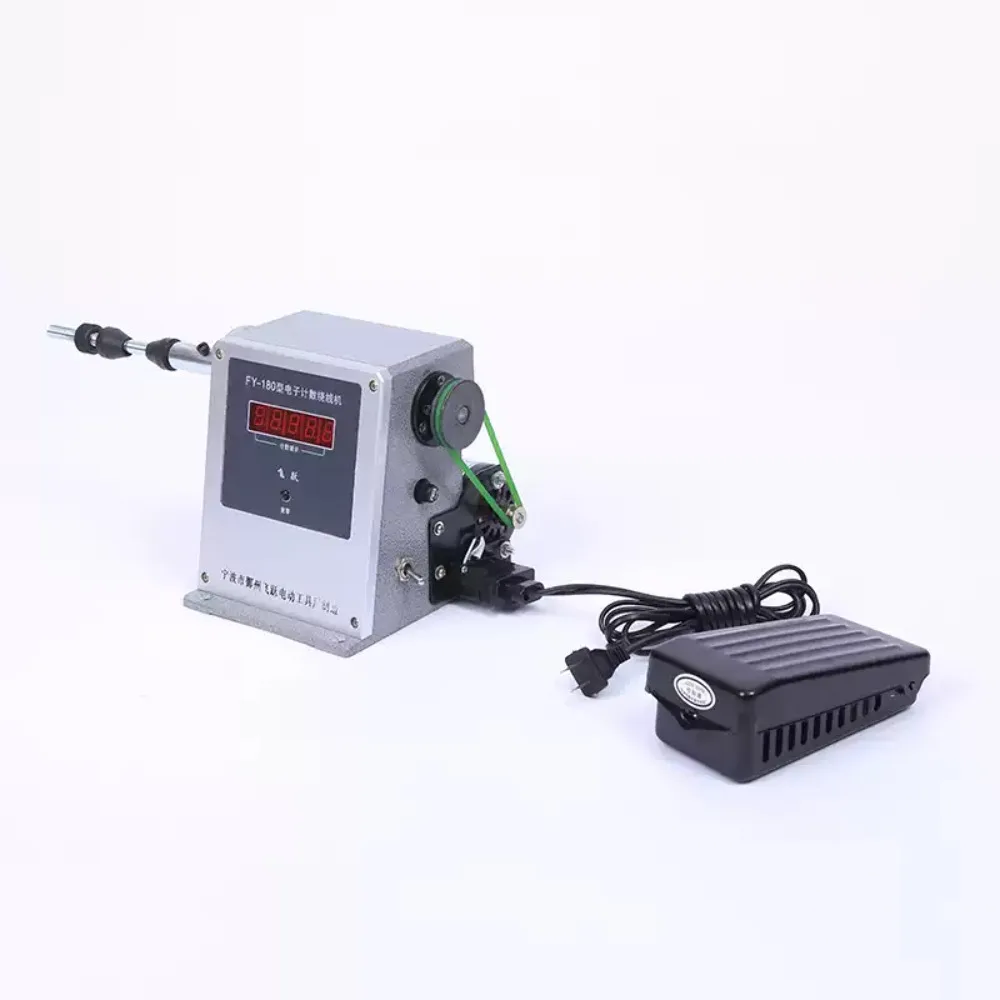 Electric Winding Machine Adjustable Semi‑Automatic Counting Industrial High‑Speed Winder Tool