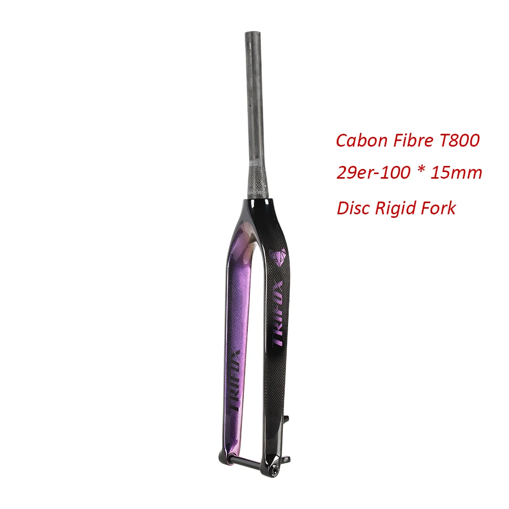 TRIFOX Carbon Fiber Bike Fork Tapered 1-1/8