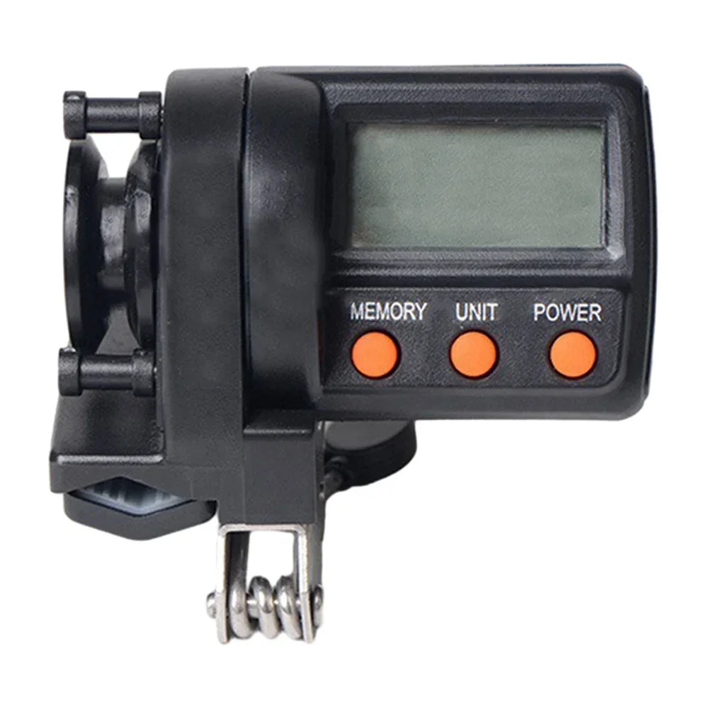 

Электронный счетчик лески 999 м, цифровой дисплей, регулируемый троллинг, отсадка, поворотный регулируемый экран, ловля карпа