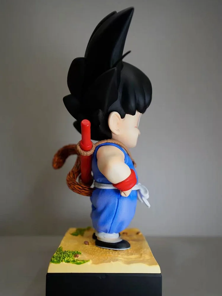 애니메이션 드래곤볼 Jt 무제한 어린 시절 손오공 귀여운 피규어 크릴린 모델 장난감 컬렉션 방 자동차 장식 소년 선물