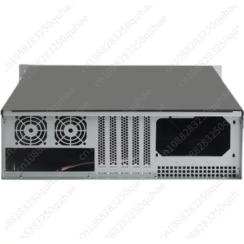 Compact 3U Rack Mount Case, Industrial Control Host Enclosure with Temperature Display and USB 3.0