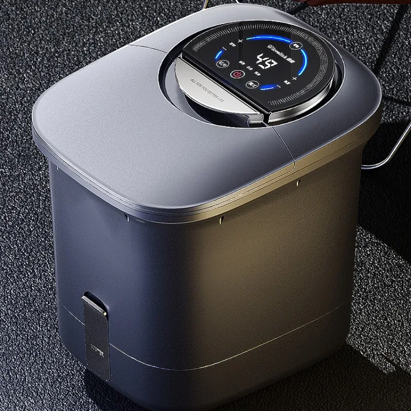 

Акупунктурная скребковая ванна для ног, ведро с подогревом, электрическая автоматическая массажная ванна для ног с постоянной температурой, ванна для ног