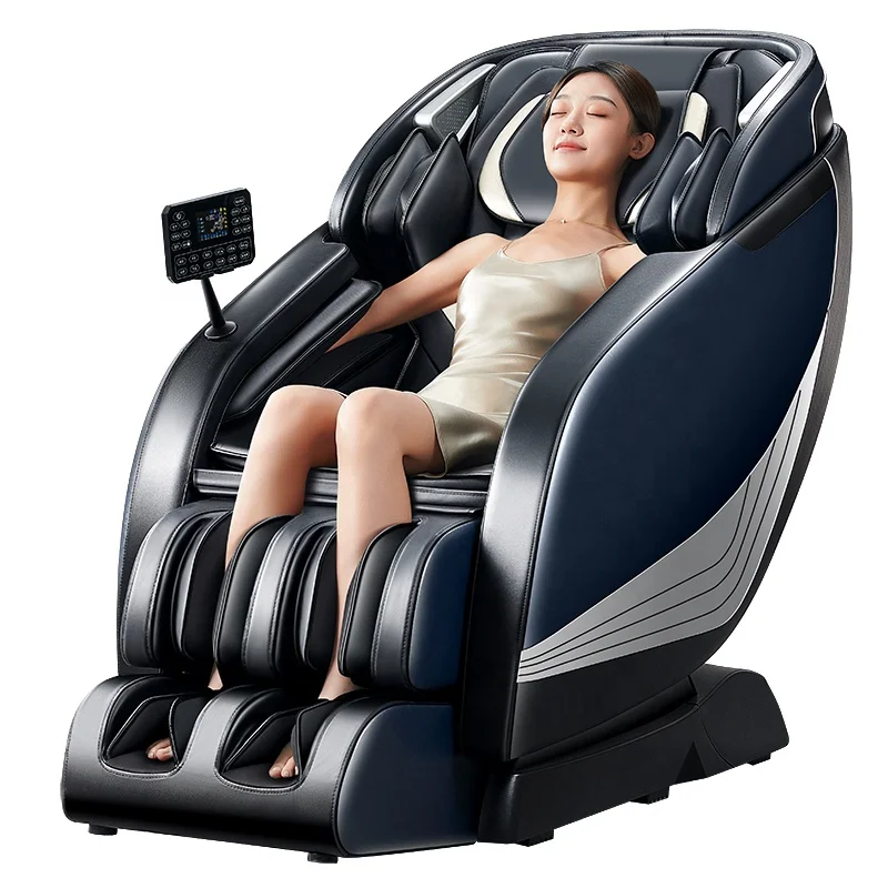 Venta al por mayor Alibaba Silla Masajeadora 4D Zero Gravity SL Silla para masaje de pies Masajeador de espalda y cuello Silla de masaje barata