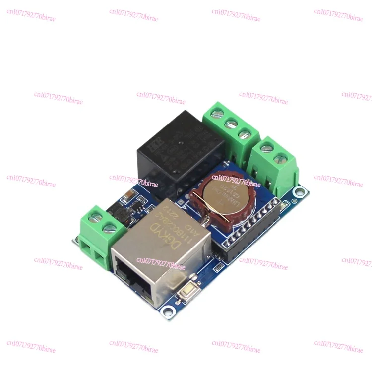 

1 Channel TCPUDP Ethernet Network Relay Remote Control Board IoT IO Switch Module