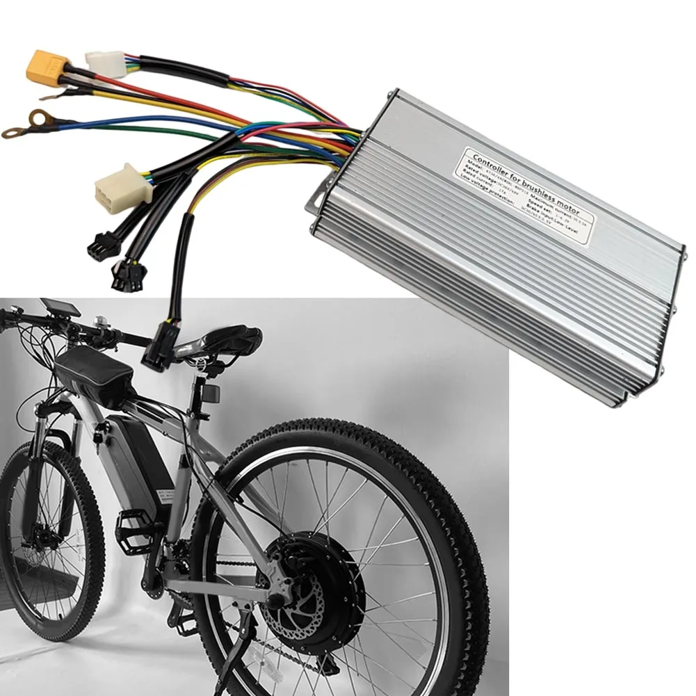 48V 1000W/1500W KT-35A Brushless Controller For Electric Bicycle DC30/40±0.5V Low Level 12 Mosfets Electric Bike Accessories