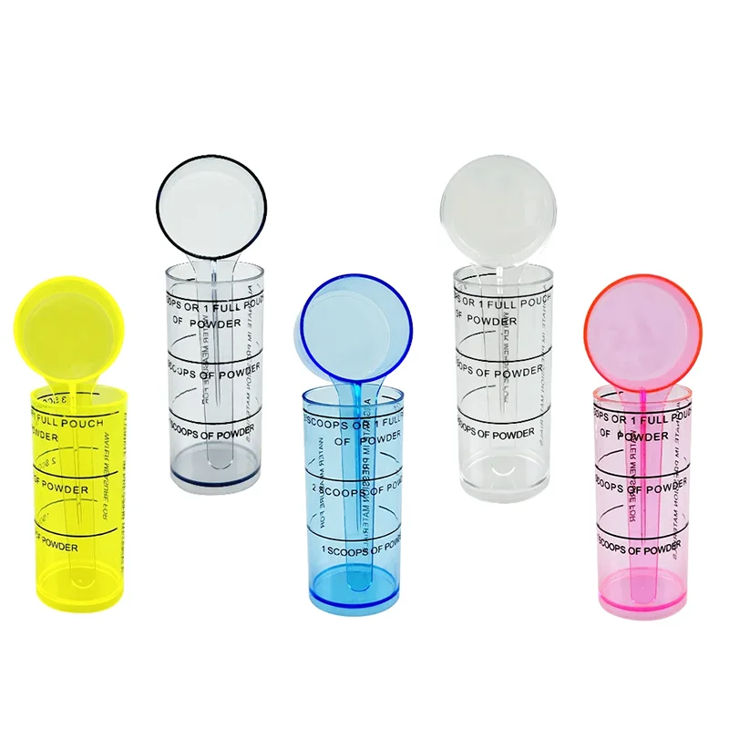 1set Plastic Dental Alginate Spoon Measuring Mixing Cup Impression Material Powder Mixing Tools Dentistry Lab Surveying Mix Tool