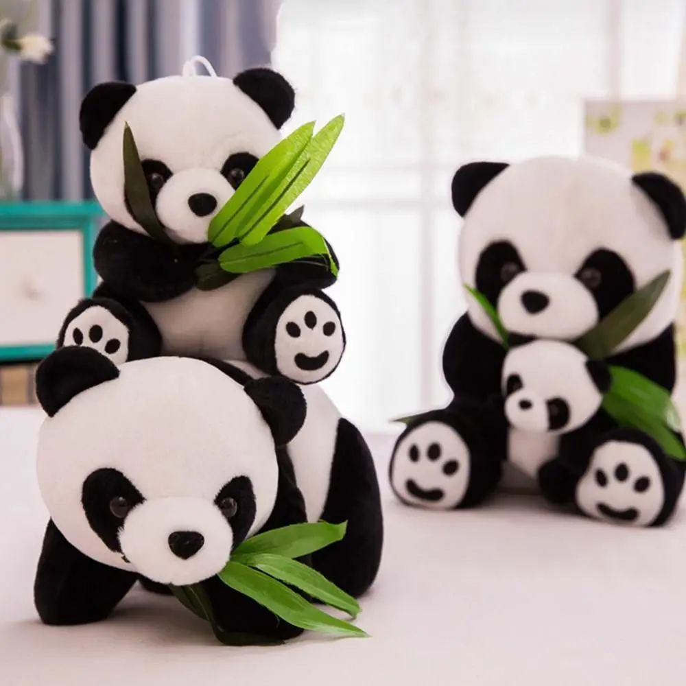 Christmas Gift Kneeling Sitting   Cute Cartoon Pillow Present    Panda