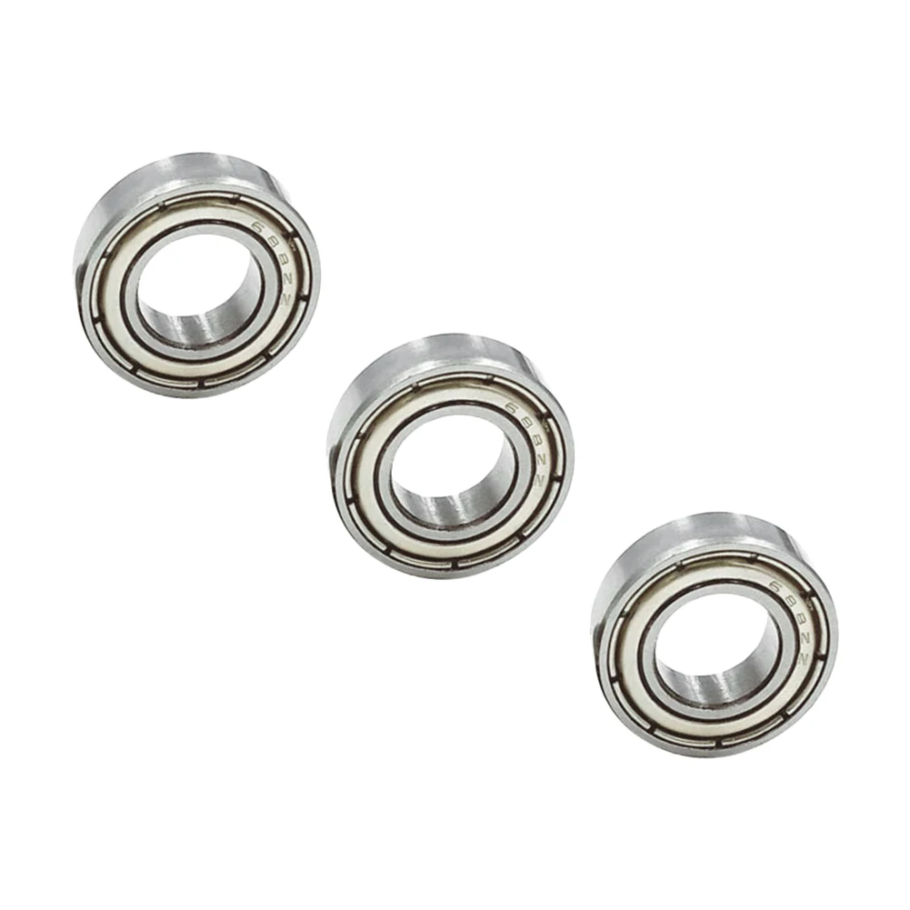 10pcs Carbon Steel Bearings Double Shielded Deep Groove Ball Bearings Heavy Load Double Metal Seal Bearings 3D Printer Parts