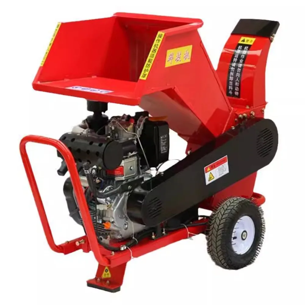 Branch processing shredder greening branch crusher