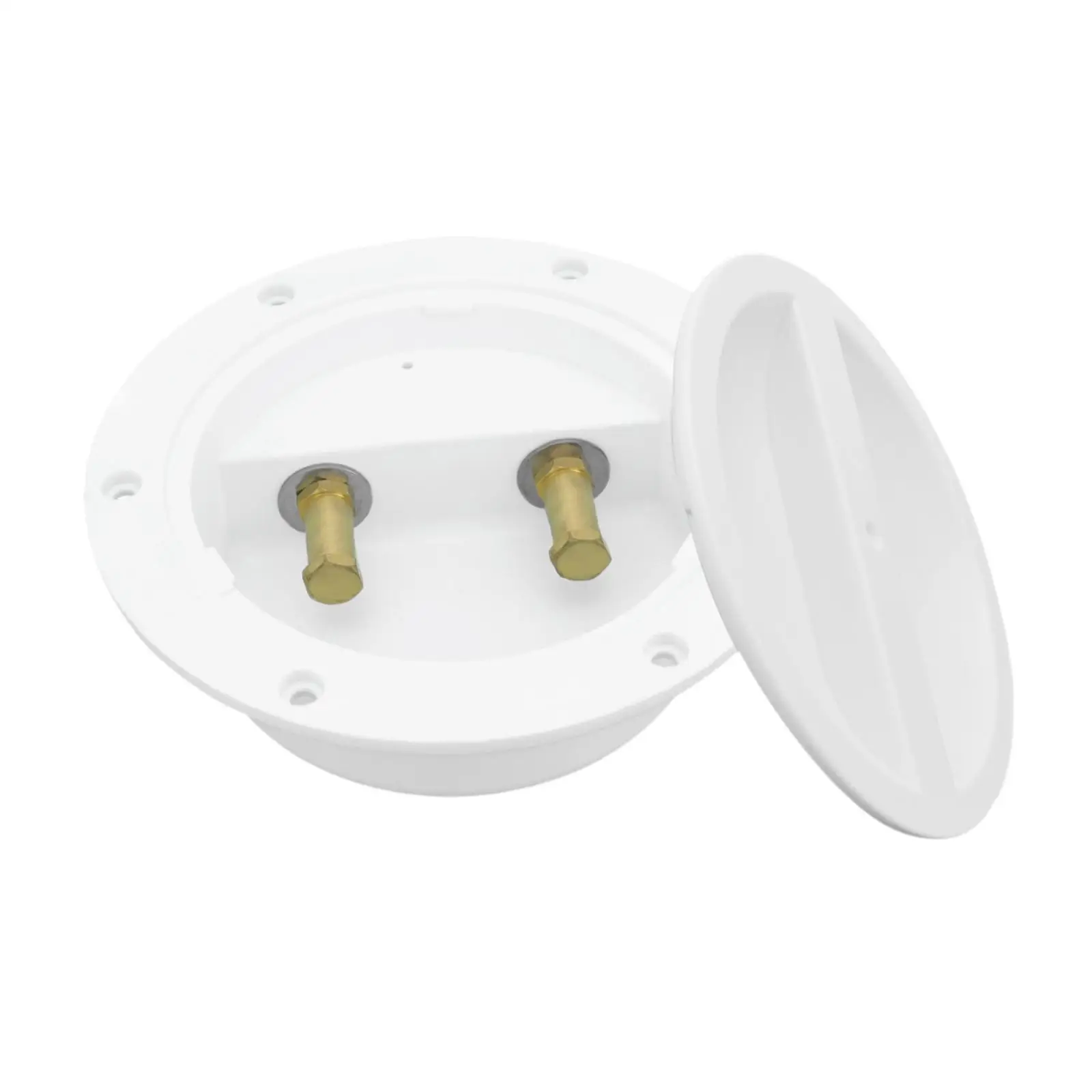 Power Supply Junction Box Strong Conductivity Compact Design Practical Fishing Equipment for Boat RV Electric Rods