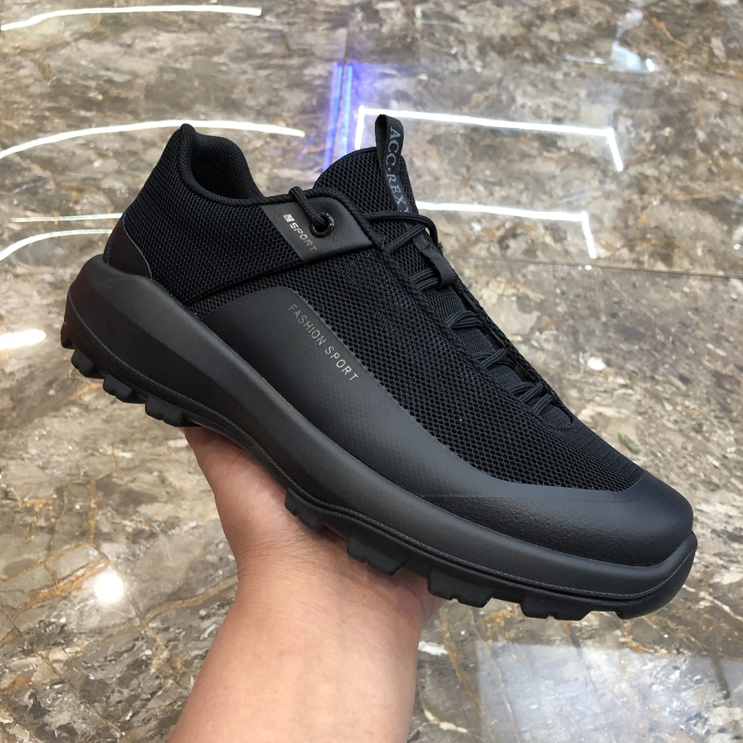 

Высококачественные мужские повседневные спортивные кроссовки для активного отдыха, нескользящие, износостойкие, для горного туризма, сетчатые, дышащие, легкие, с влагоотводящими свойствами...