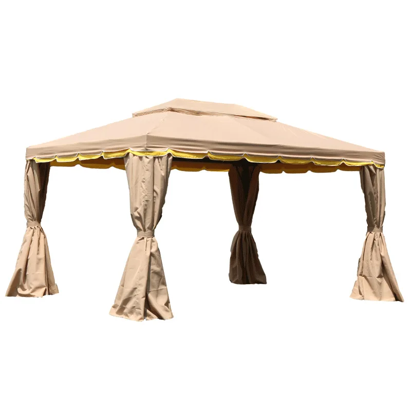 Garden Home Awning Rainproof Outdoor Cool Awning Outdoor Stall Canopy Large Roman Tent Open-air Leisure