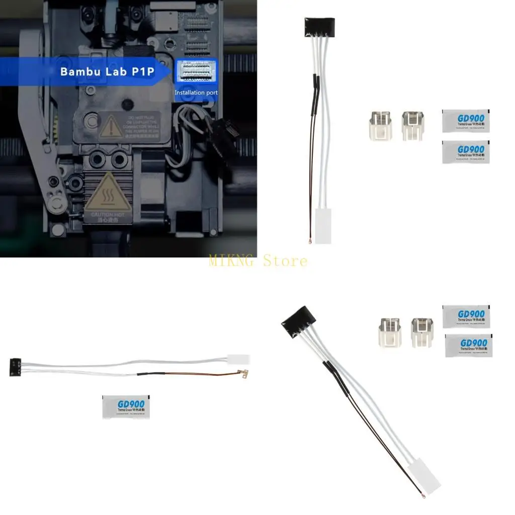

48 Вт/60 Вт Керамический нагреватель Термистор высокая температура с фиксацией зажима Лучшая продажа