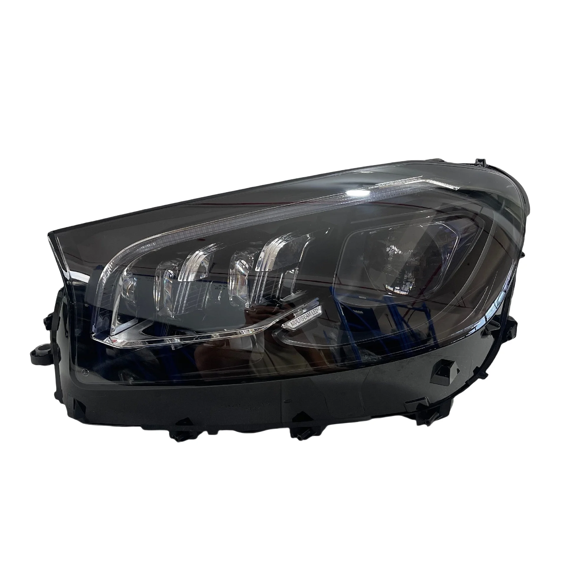 

1PC Suitable for Mercedes-Benz W167 headlight GLS 2020-2024 GLS400 GLS45 GLS63 LED geometric headlight EU version Headlamp