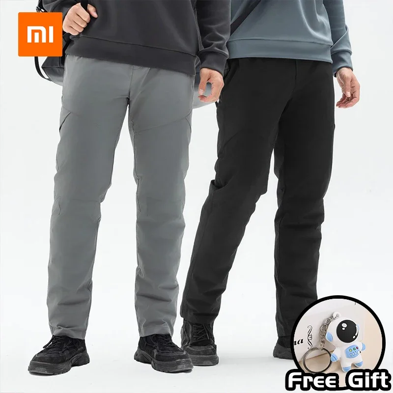 

XIAOMI SKAH Winter Down Pants with Level 4 Water Splash Protection Detachable 90% White Duck Down Warmth Knee Cutting Design