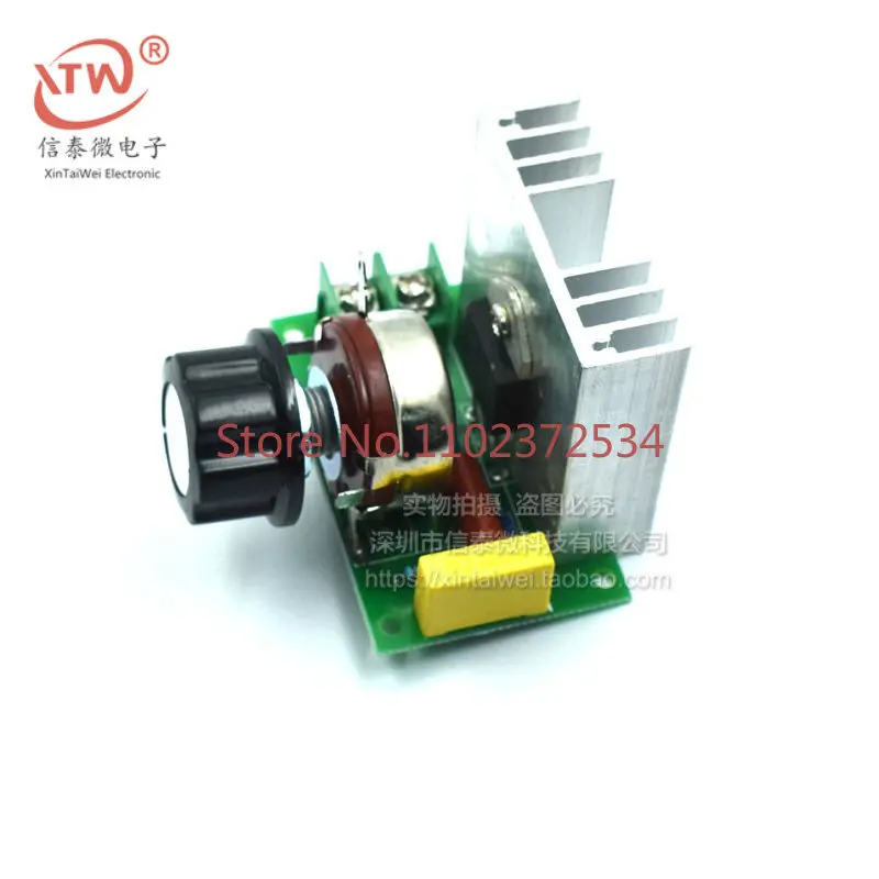 10 pieces 4000W SCR voltage regulator High-power SCR voltage regulator, speed regulator, temperature regulator and light regulat