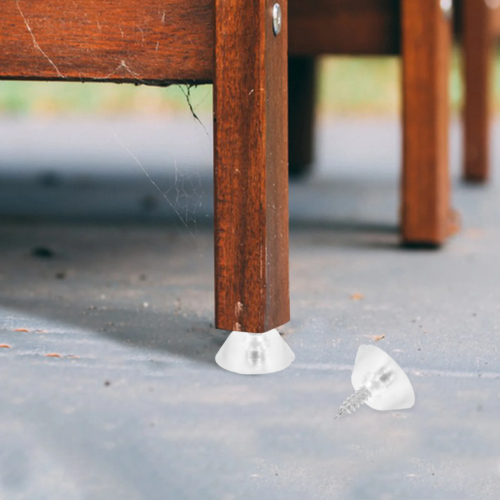 100 قطعة المضادة للانزلاق كرسي الساق منصات الأثاث حافظات الأرضية الثقيلة الجدول الساق الانزلاقات لبلاط الخشب الصلب السجاد الفينيل