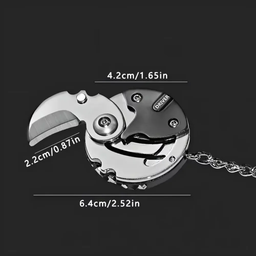 Mini Keychain Screwdriver Tool 6